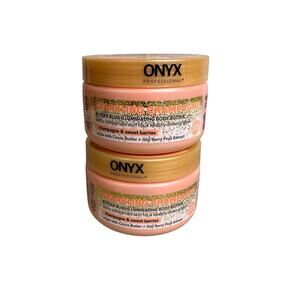 ONYX 2pc Lot Sparkling Champagne Butter Bliss Illuminating Body Butter 7.76oz